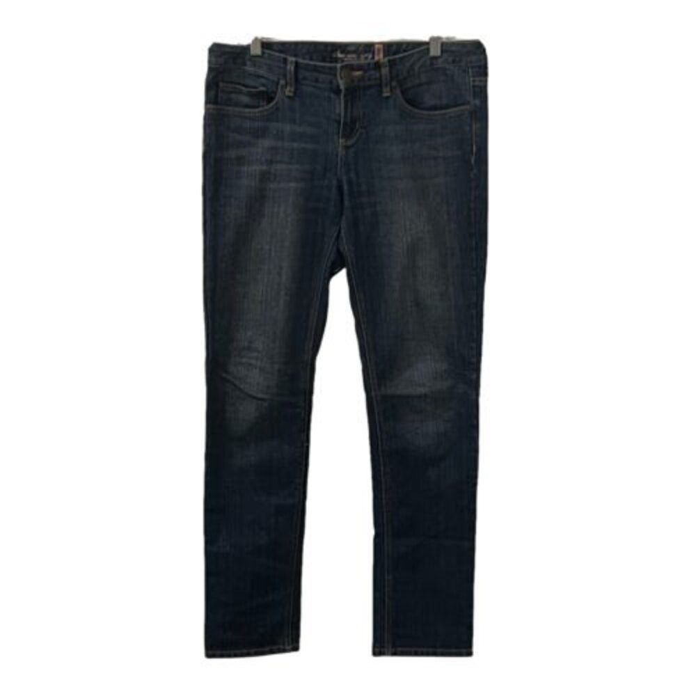 American Rag Cie Womens Skinny  Denim Blue Jeans Low Rise Medium Wash Size 11R